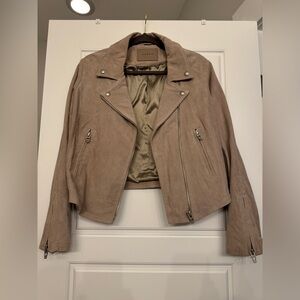 Blank NYC Tan Suede Jacket